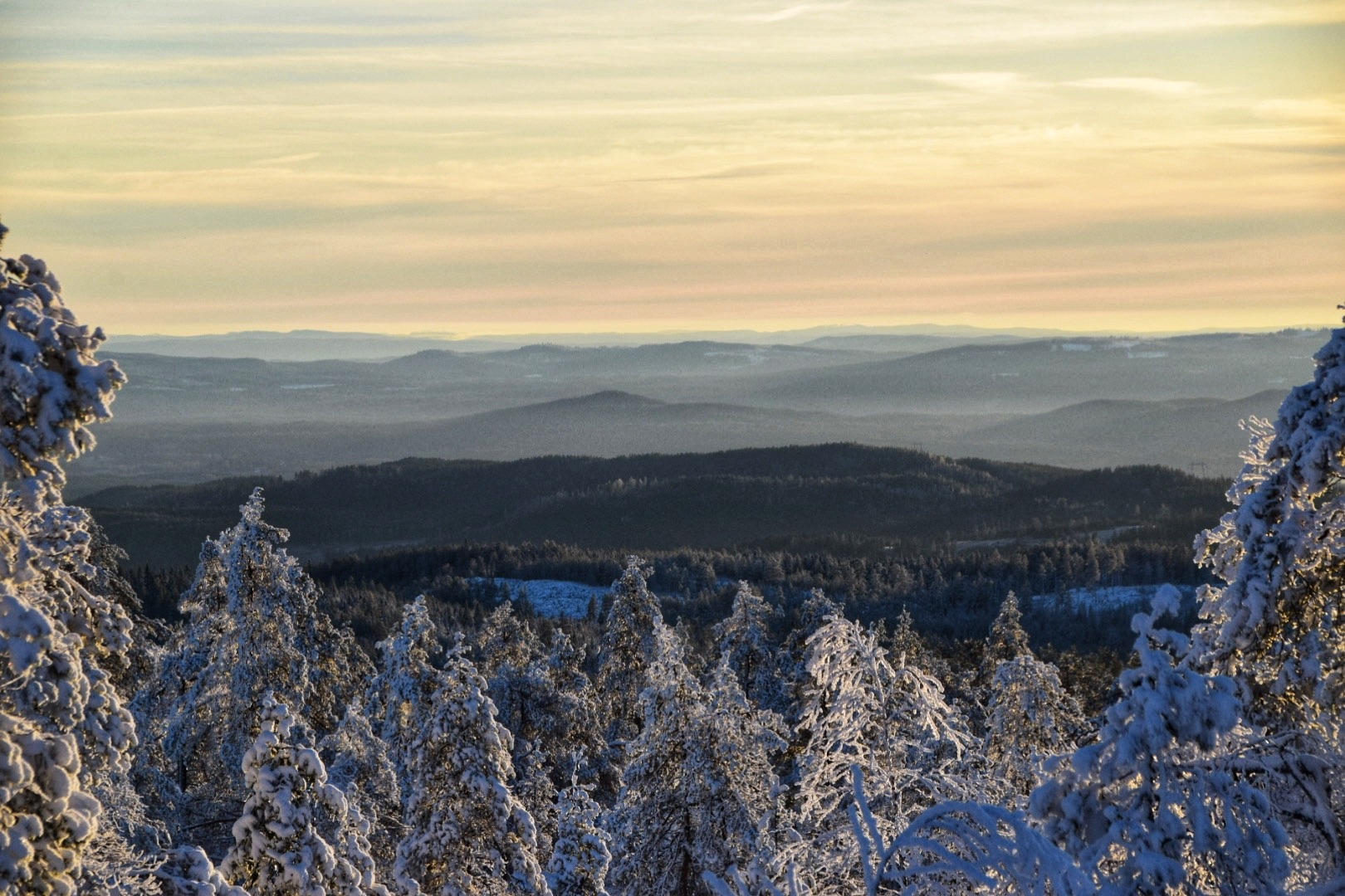 autorijden in de winter in Zweden