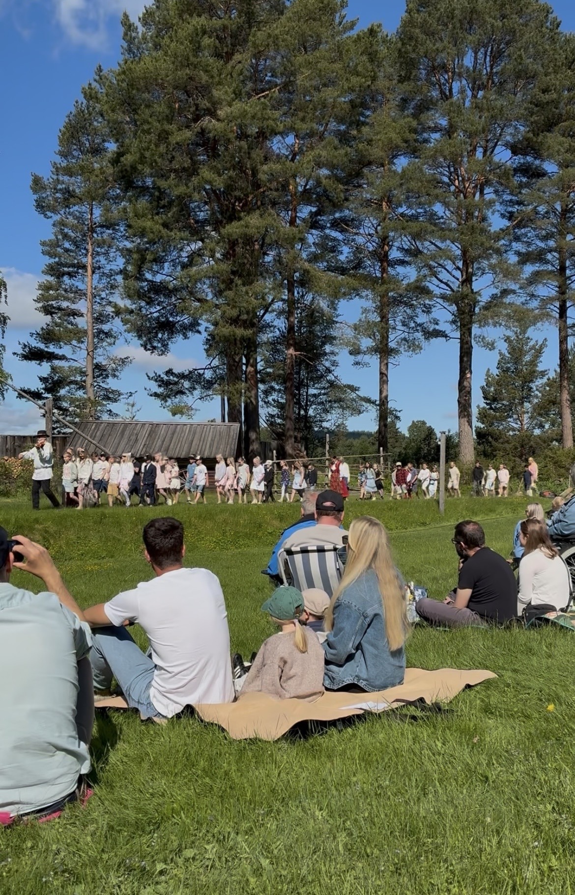 schoolafsluiting en start van de zomer in zweden