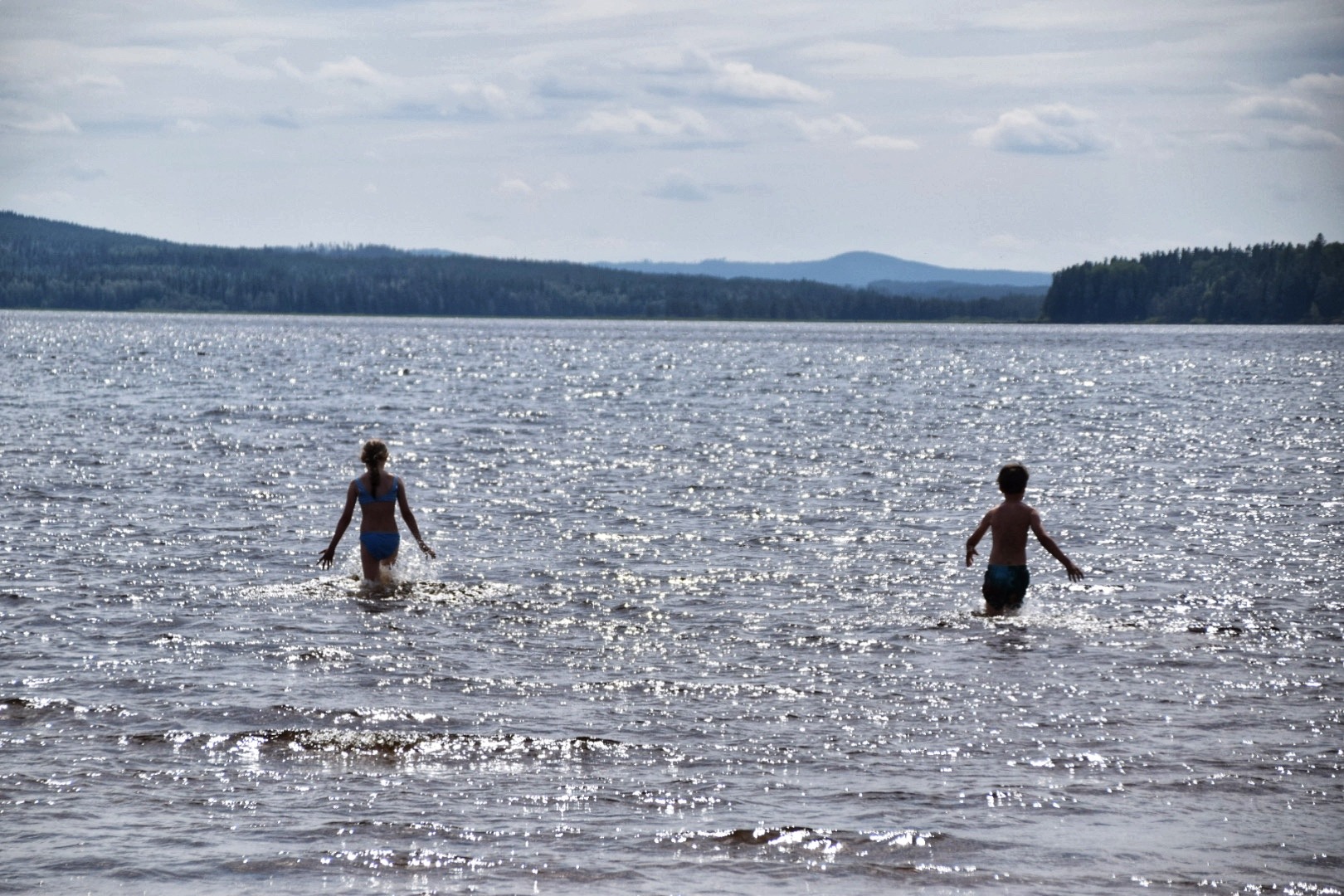 Zwemles in Zweden