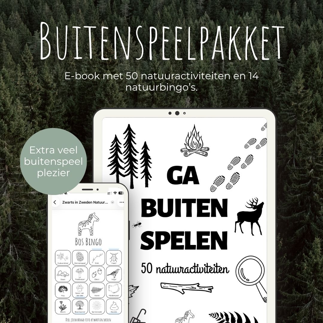 Buitenspeelpakket met buitenspeelactiviteiten